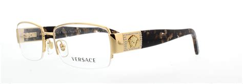 versace silver eyeglasses|versace glasses black and gold.